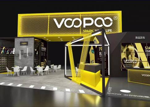 Voopoo科技型展台设计搭建案例分析及展览搭建商