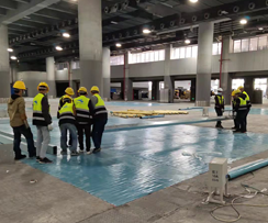 大型展台搭建场地铺地胶